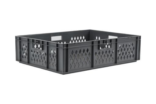 Stacking box Juist 210 2 grey 800 x 600 x 210 mm 