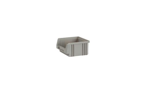 Sichtlagerkasten Pelak 0905 grau 89 x 102 x 50 mm 