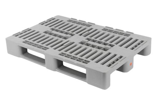 Hygienepalette 1280 - 1 - H1 grau 1200 x 800 x 160 mm 