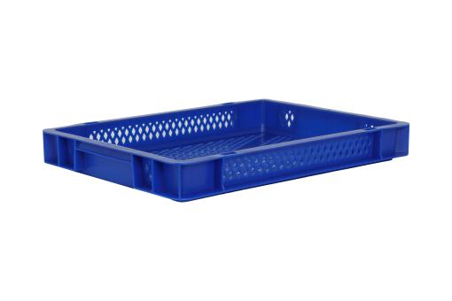 Stacking box Band 50 3 blue 400 x 300 x 50 mm 