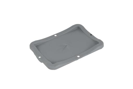 Toebehoren "click" Oplegdeksel 200 x 150 voor Base grijs 200 x 150 mm 