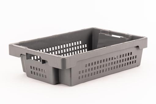 Stack & nest container Tepper 150 2 grey 600 x 400 x 150 mm 
