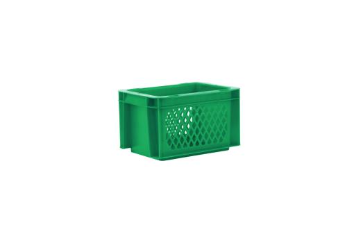Stacking box Pico 120 2 green 200 x 150 x 120 mm 