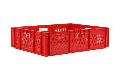 Stacking box Juist 210 2 red 800 x 600 x 210 mm 