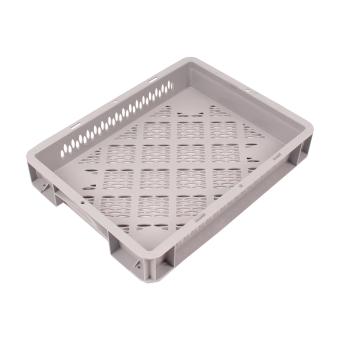 Stacking box Base 4307 2 OG grey 400 x 300 x 70 mm 