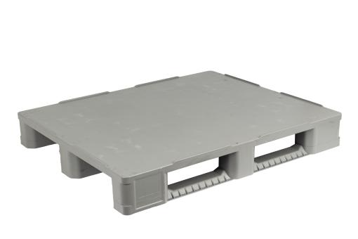 Palette pour lourdes charges 1210 - 2 gris 1200 x 1000 x 160 mm 