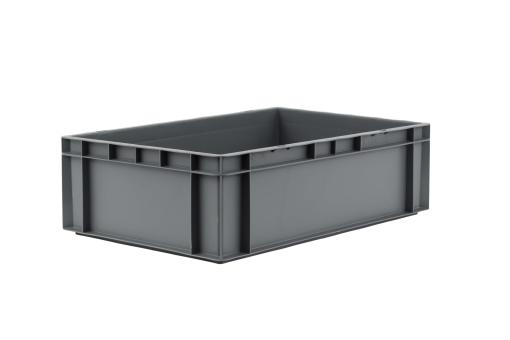 Stacking box Dina 175 1 grey 600 x 400 x 175 mm 