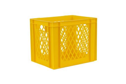 Stacking box Band 320 2 yellow 400 x 300 x 320 mm 