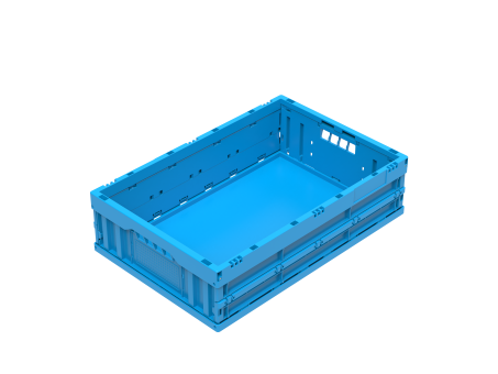 Folding box Folding 6417 V1 blue WALTHER-blue 600 x 400 x 170 mm 