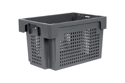 Stack & nest container Tepper 350 3 grey 600 x 400 x 350 mm 