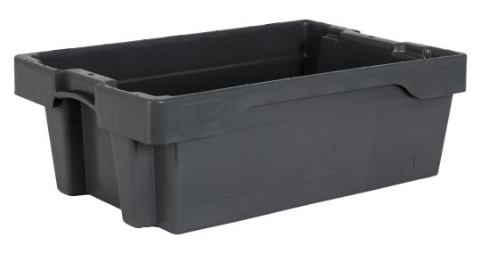 Stack & nest container Toc 200 1 grey 600 x 400 x 200 mm 