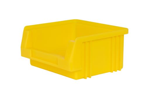 Sichtlagerkasten Pelak 0905 gelb 89 x 102 x 50 mm 