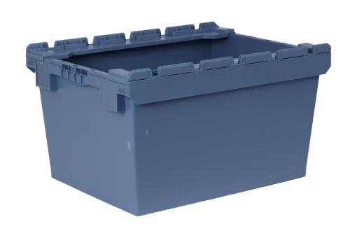 Nestbarer Behälter Nestro 8642 SB taubenblau 800 x 600 x 453 mm 