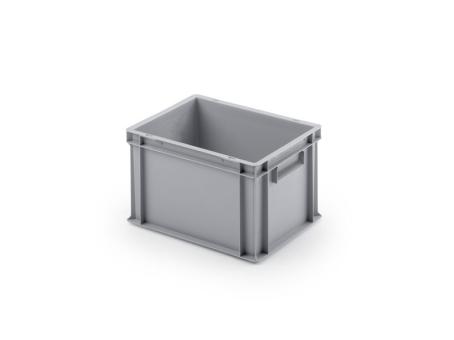 Stacking box Isy 235 OG light grey 400 x 300 x 235 mm 
