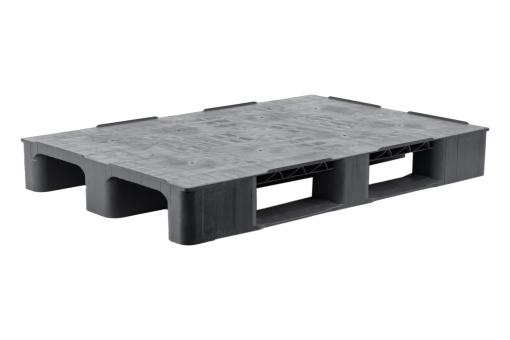 Universele pallet 1280 - 2 reg. antraciet 1200 x 800 x 150 mm 