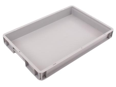 Stacking box Base 6407 1 OG grey 600 x 400 x 70 mm 