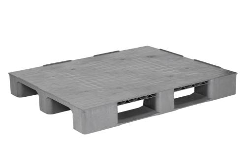 Universele pallet 1210 - 2 reg. antraciet 1200 x 1000 x 150 mm 