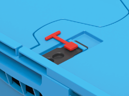 Accessories Snap-off seals suitable for Folding red 