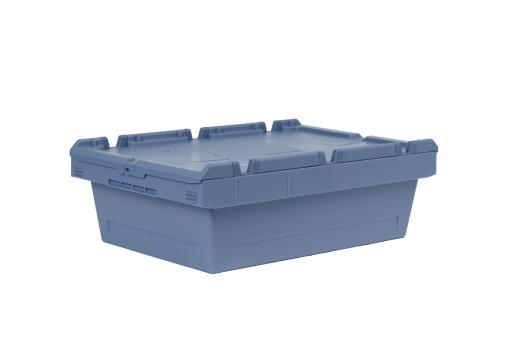 Nestable box Nestro 6417 DU dove blue 610 x 400 x 199 mm 