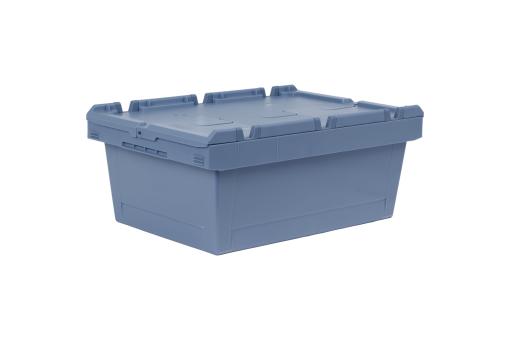 Nestable box Nestro 6422 DU dove blue 610 x 400 x 249 mm 