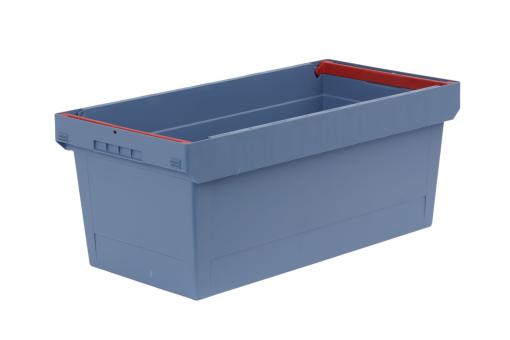 Nestbarer Behälter Nestro 8432 SB taubenblau 800 x 400 x 323 mm 