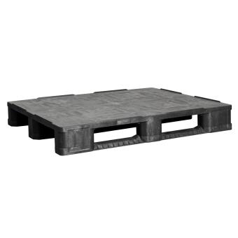 Schwerlastpalette 1210 - 2 reg. anthrazit 1200 x 1000 x 160 mm 