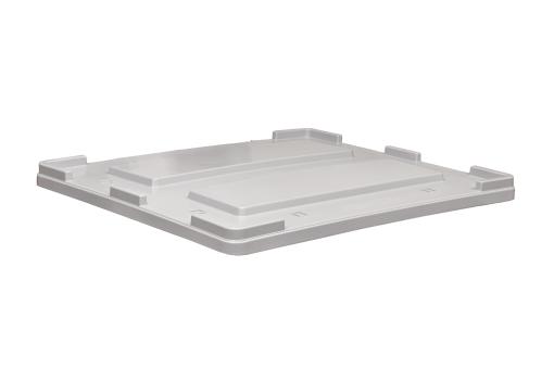 Couvercle coiffant 1200 x 1000 pour Jumbo gris 1200 x 1000 mm 
