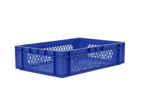 Stacking box Dina 145 3 blue 600 x 400 x 145 mm 