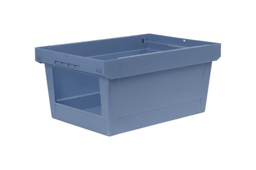 Nestable box Nestro 6427 ES dove blue 600 x 400 x 273 mm 