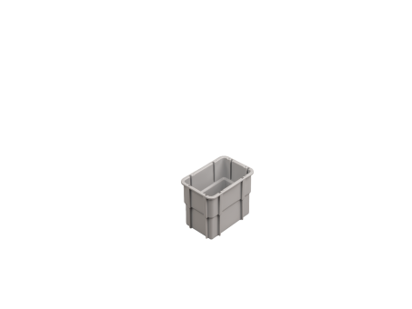Accessories Inserts 1/8 grey 131 x 91 x 102 mm 