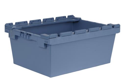 Nestable box Nestro 8632 SB dove blue 800 x 600 x 353 mm 