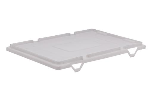 Hooded lid 600 x 400 suitable for Tepper matt white 600 x 400 mm 