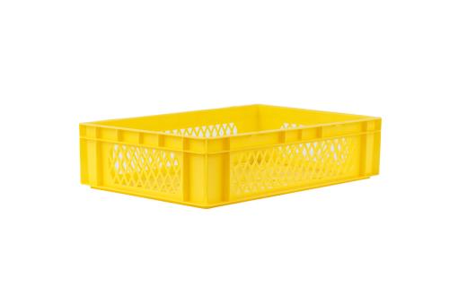 Stacking box Dina 145 3 yellow 600 x 400 x 145 mm 