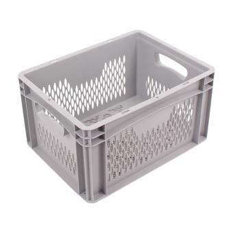 Stacking box Base 4322 2 DG grey 400 x 300 x 220 mm 