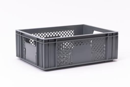 Stacking box Ron 140 2 grey 400 x 300 x 142 mm 