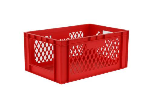 Stacking box Dina 270 5 red 600 x 400 x 270 mm 