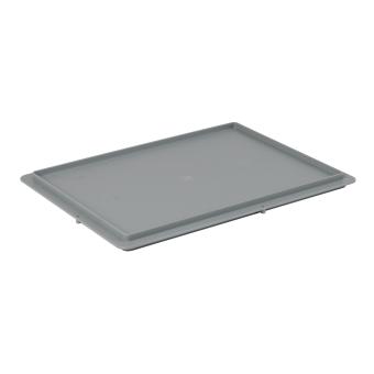 Drop-on lid 400 x 300 suitable for Ron grey 400 x 300 x 10 mm 