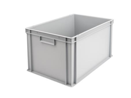 Stacking box Ronny 320 OG light grey 600 x 400 x 320 mm 