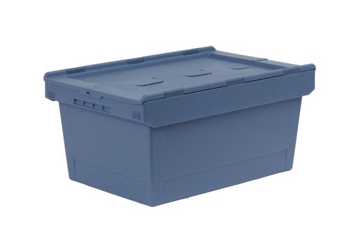 Nestable box Nestro 6427 D dove blue 610 x 400 x 290 mm 