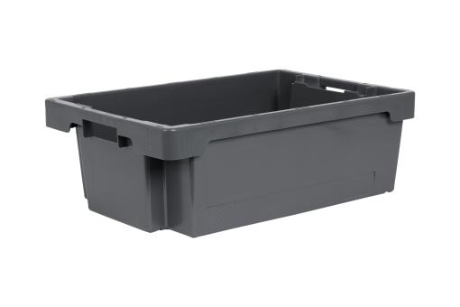 Bac Gerbable-Emboîtable Tepper 200 1 gris 600 x 400 x 200 mm 