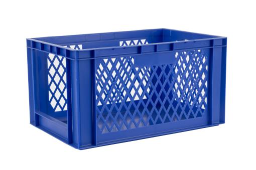 Stacking box Dina 320 5 blue 600 x 400 x 320 mm 