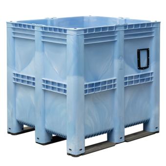 Large rigid container Innobox 1250 1 blue 1300 x 1150 x 1250 mm 