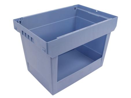 Nestbarer Behälter Nestro 6442 EL taubenblau 600 x 400 x 423 mm 