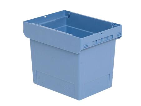Nestbarer Behälter Nestro 4332 S taubenblau 400 x 300 x 323 mm 