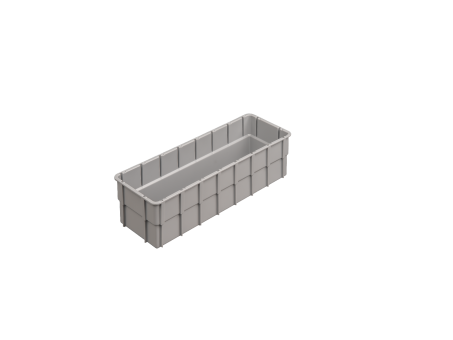 Accessories Inserts 1/2 grey 362 x 131 x 102 mm 
