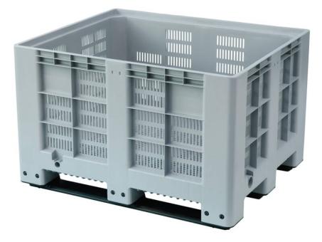 Large rigid container Jumbo 2180 3 grey 1200 x 1000 x 760 mm 