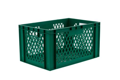 Stacking box Dina 320 3 green 600 x 400 x 320 mm 