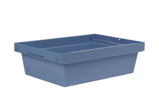 Nestable box Nestro 6417 S dove blue 600 x 400 x 173 mm 