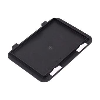 Hinged lid 200 x 150 black 200 x 150 mm 
