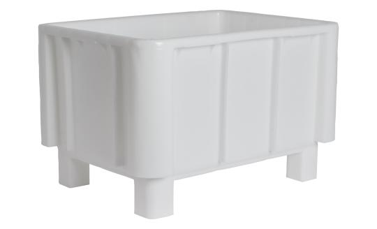 Stacking box Hoss 2 matt white 800 x 600 x 510 mm 